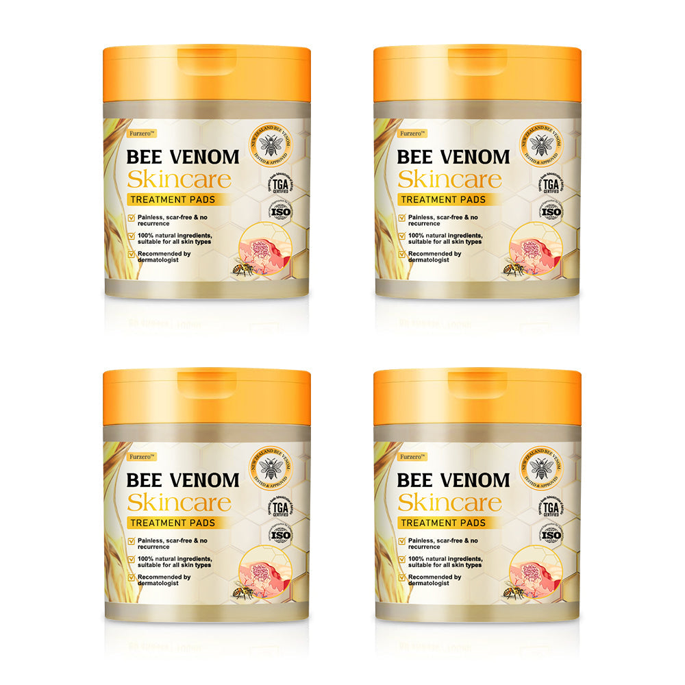 Furzero™ Bee Venom Skincare Treatment Pads (👩🏼⚕️CDA Recommended)